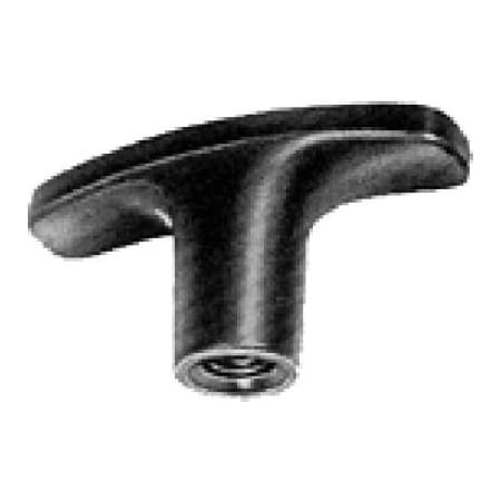 J.W. Winco J.W. Winco TIR Nylon T-Bar Knob W/Threaded mm Diameter 57mm Length M6x1.0 7381010